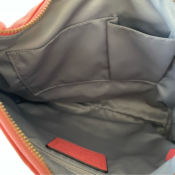 COACH KRISTEN Soft Coral Leather Shoulder Bag - Spring & Summer - Picture 7 of 11